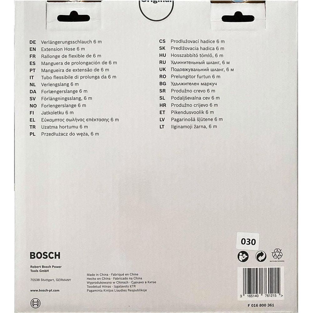 Bosch 6m Extension Pressure Hose for AQT Pressure Washers | Bosch by KHM Megatools Corp. Bosch 6m Extension Pressure Hose for AQT Pressure Washers | Bosch by KHM Megatools Corp.